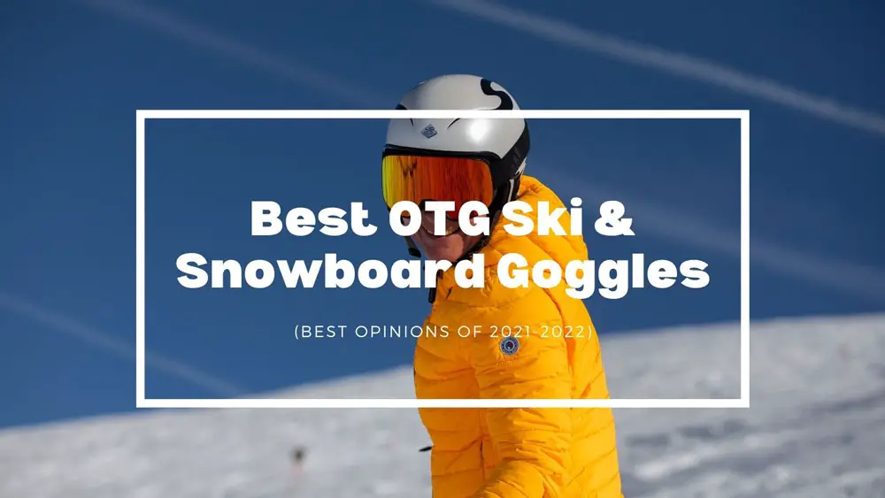 Glymnis Ski Goggles Anti-fog UV Protection Snow Goggles OTG for Men & Women Suitable for Skiing Snowboarding Downhill Skis