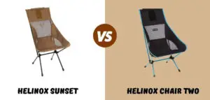 Helinox Chair Two vs. Sunset