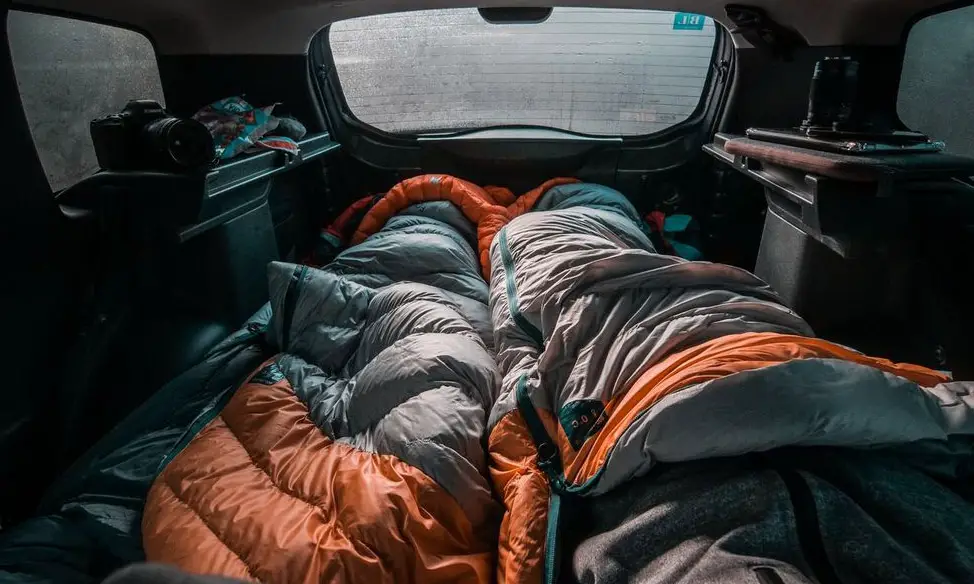 big and tall sleeping bag for car camping